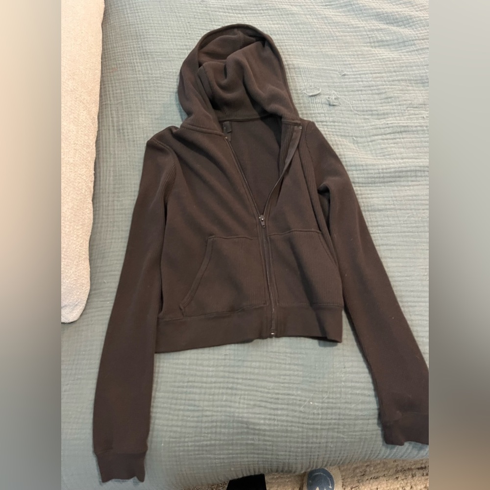 Skims Waffle Hoodie Zipup